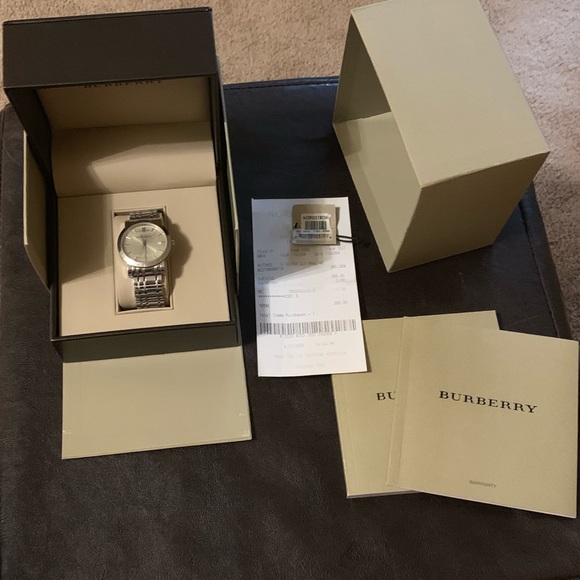 Burberry Other - Men’s Burberry Stainless Steel Watch